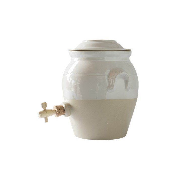 Vinegar pot white 3.0 l