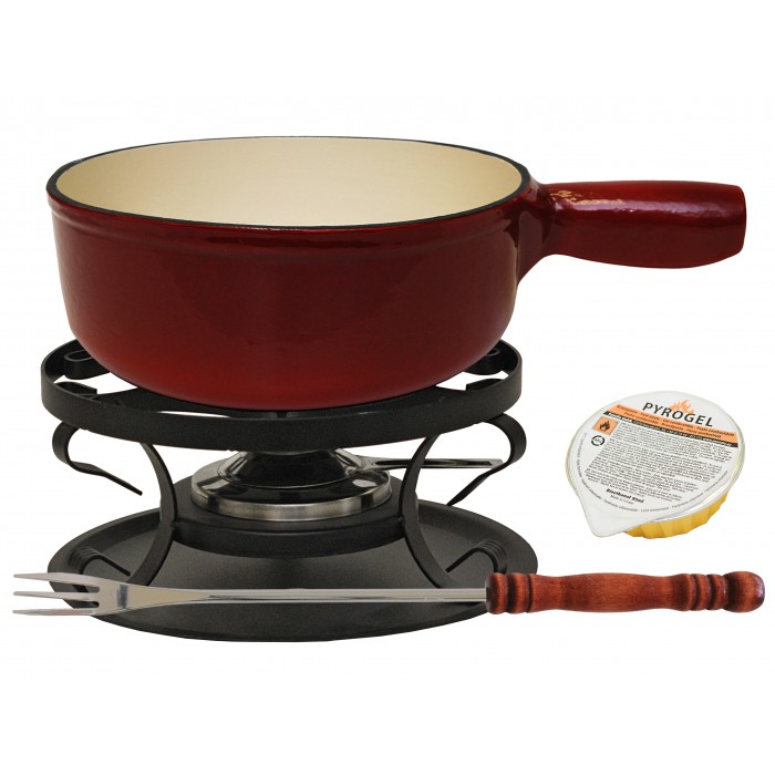 Fondue-Set "Rustic" Schwarz